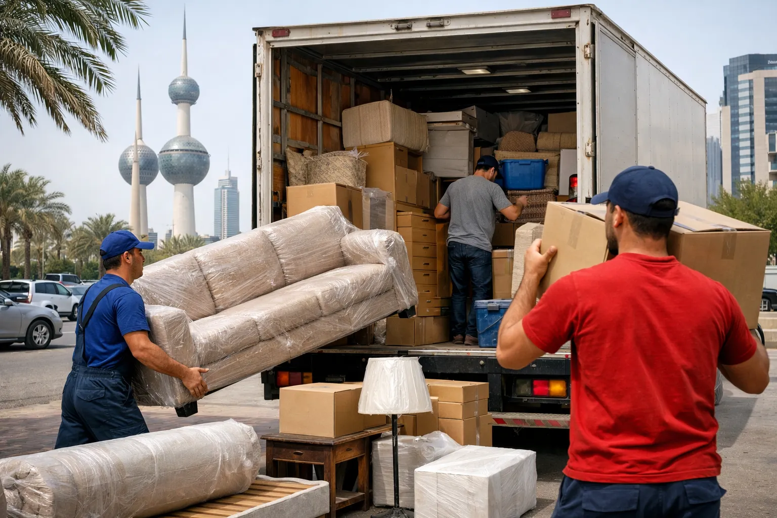 شركة نقل عفش الكويت احترافية  بأرخص الأسعار 94902472 